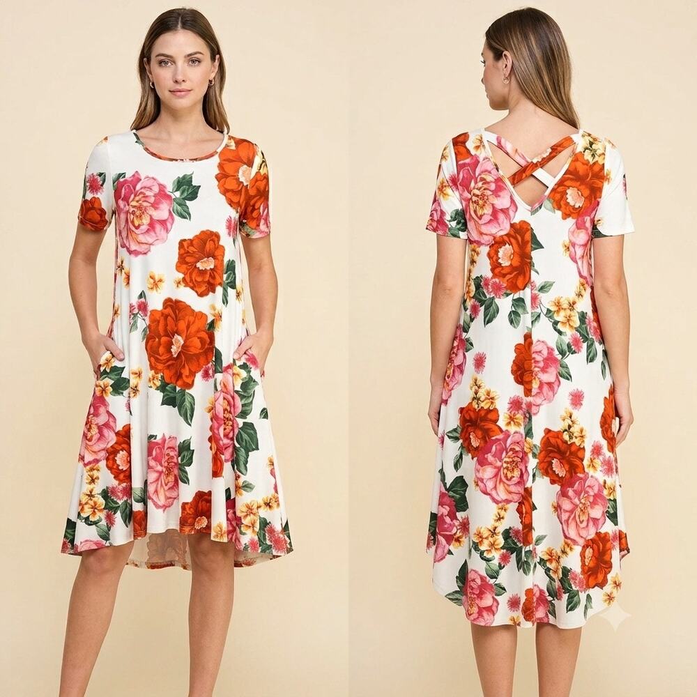 142-Frumos Dress no Size / PTP 19”